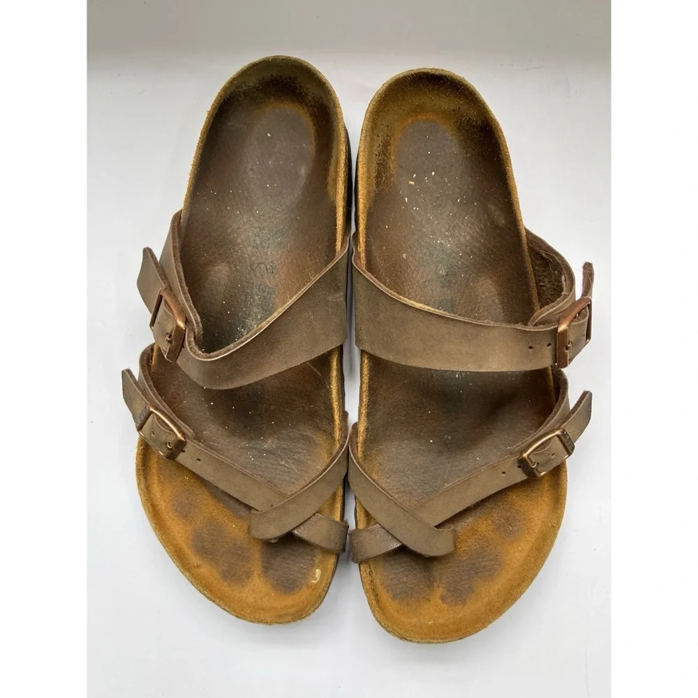 Birkenstock Mayari Brown Sandals Women’s Size 41 - Picture 2 of 5
